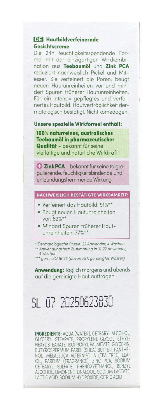 Alkmene Teebaumöl Gesichtscreme - 50 ml Alkmene Teebaumöl Gesichtscreme - 50 ml