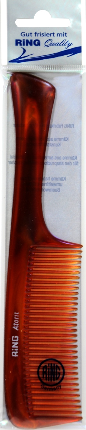 Kamm mit Griff Acetat Havanna Grob - 21 cm Kamm mit Griff Acetat Havanna Grob - 21 cm