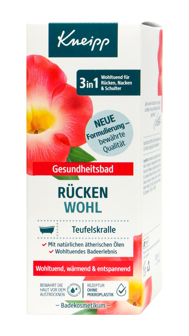 Kneipp Gesundheitsbad Rücken & Schulter - 100 ml Kneipp Gesundheitsbad Rücken & Schulter - 100 ml
