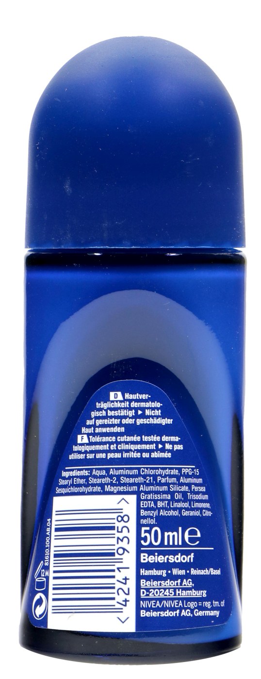 Nivea Men Roll-On Dry Impact - 50 ml Nivea Men Roll-On Dry Impact - 50 ml