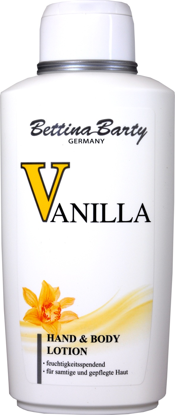 Bettina Barty Vanilla Hand & Body Lotion - 500 ml Bettina Barty Vanilla Hand & Body Lotion - 500 ml