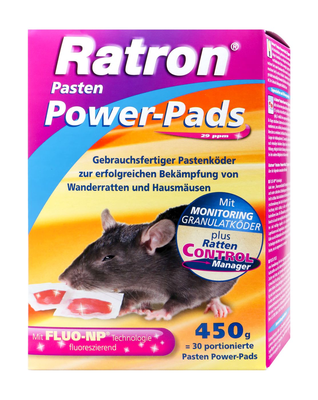 Ratron Pasten Power Pads 29 ppm - 450g Ratron Pasten Power Pads 29 ppm - 450g