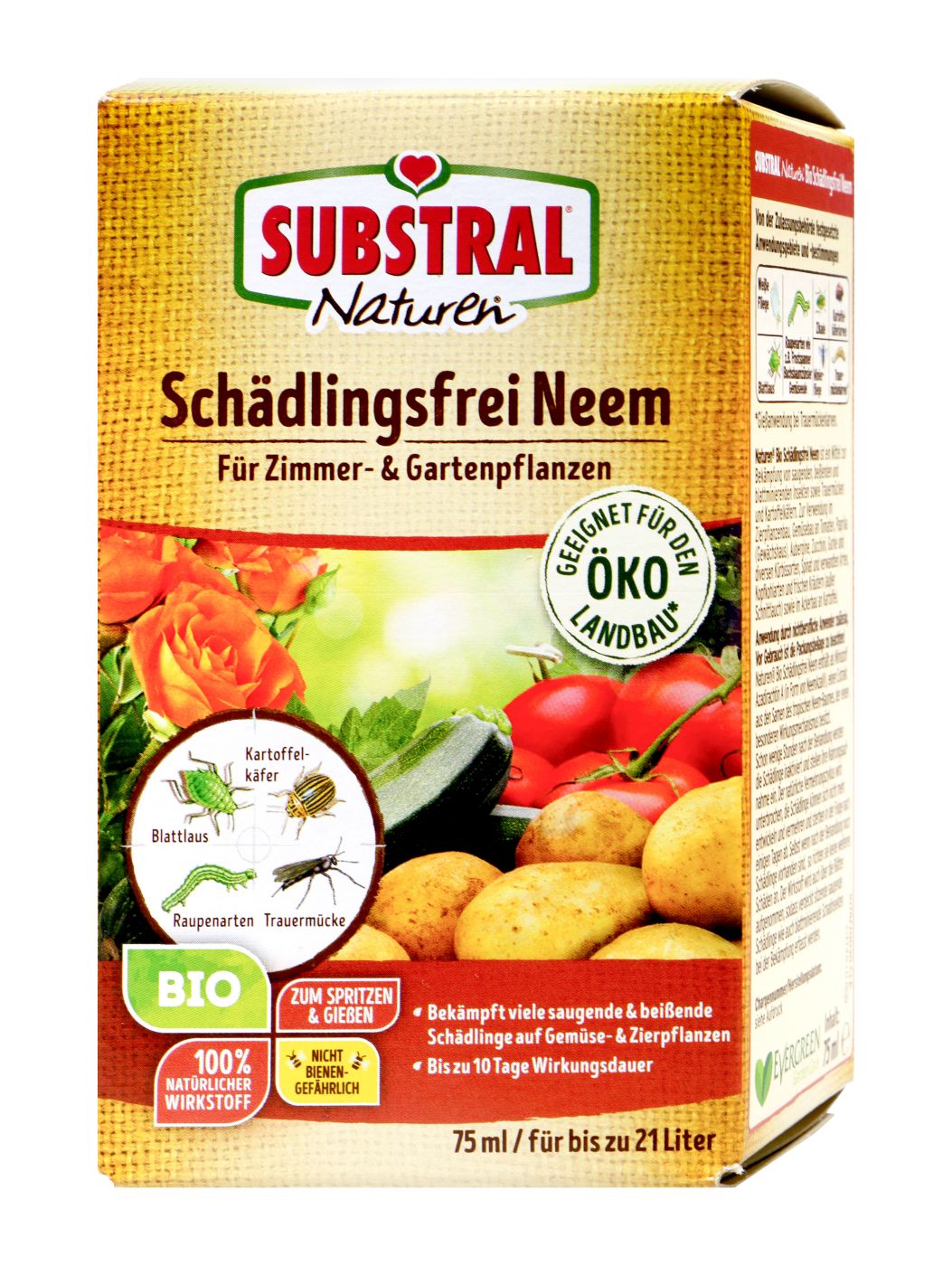 Substral Naturen Bio Schädlingsfrei Neem - 75 ml Substral Naturen Bio Schädlingsfrei Neem - 75 ml