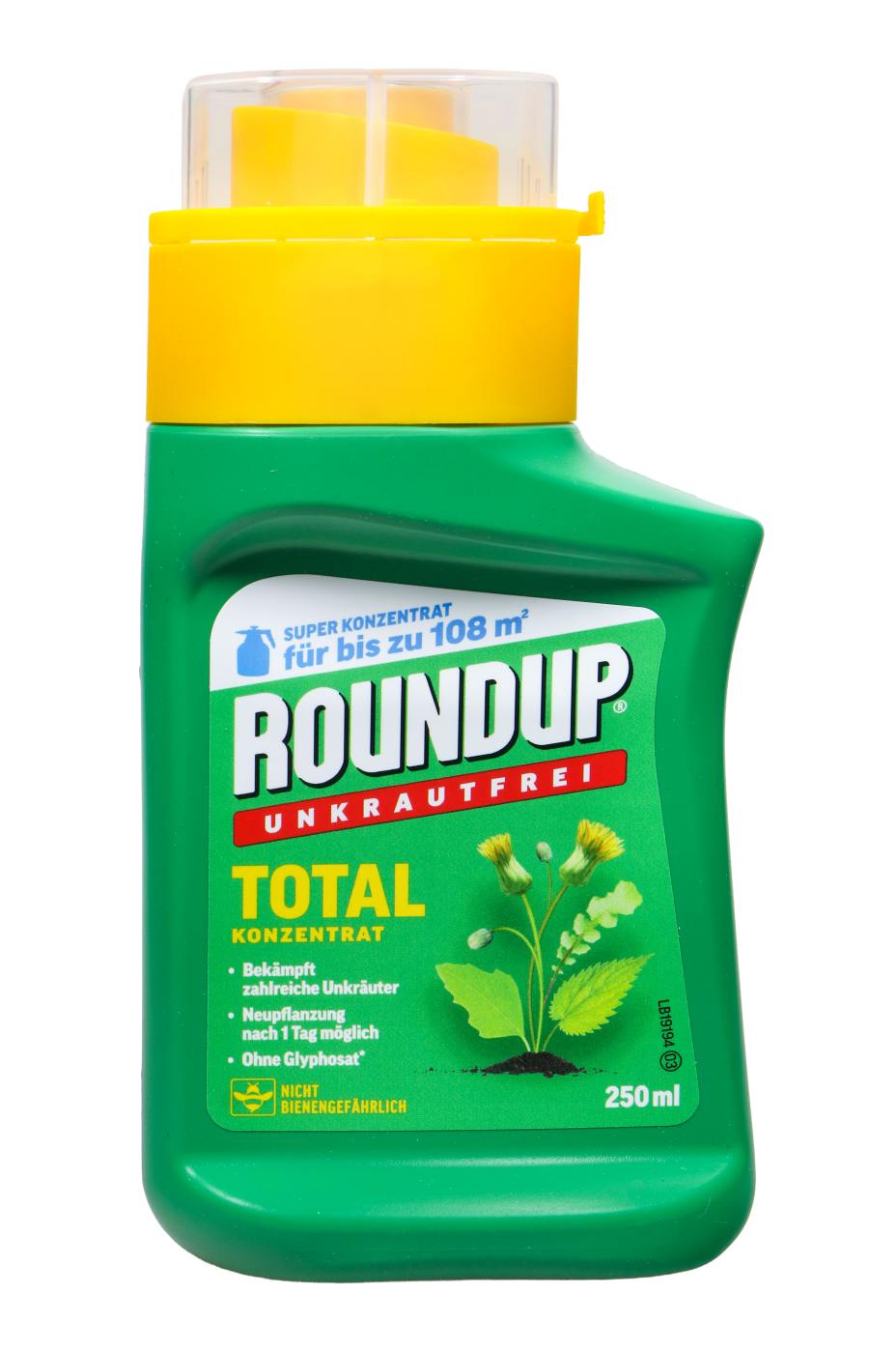 Roundup Unkrautfrei Total Konzentrat - 250 ml Roundup Unkrautfrei Total Konzentrat - 250 ml