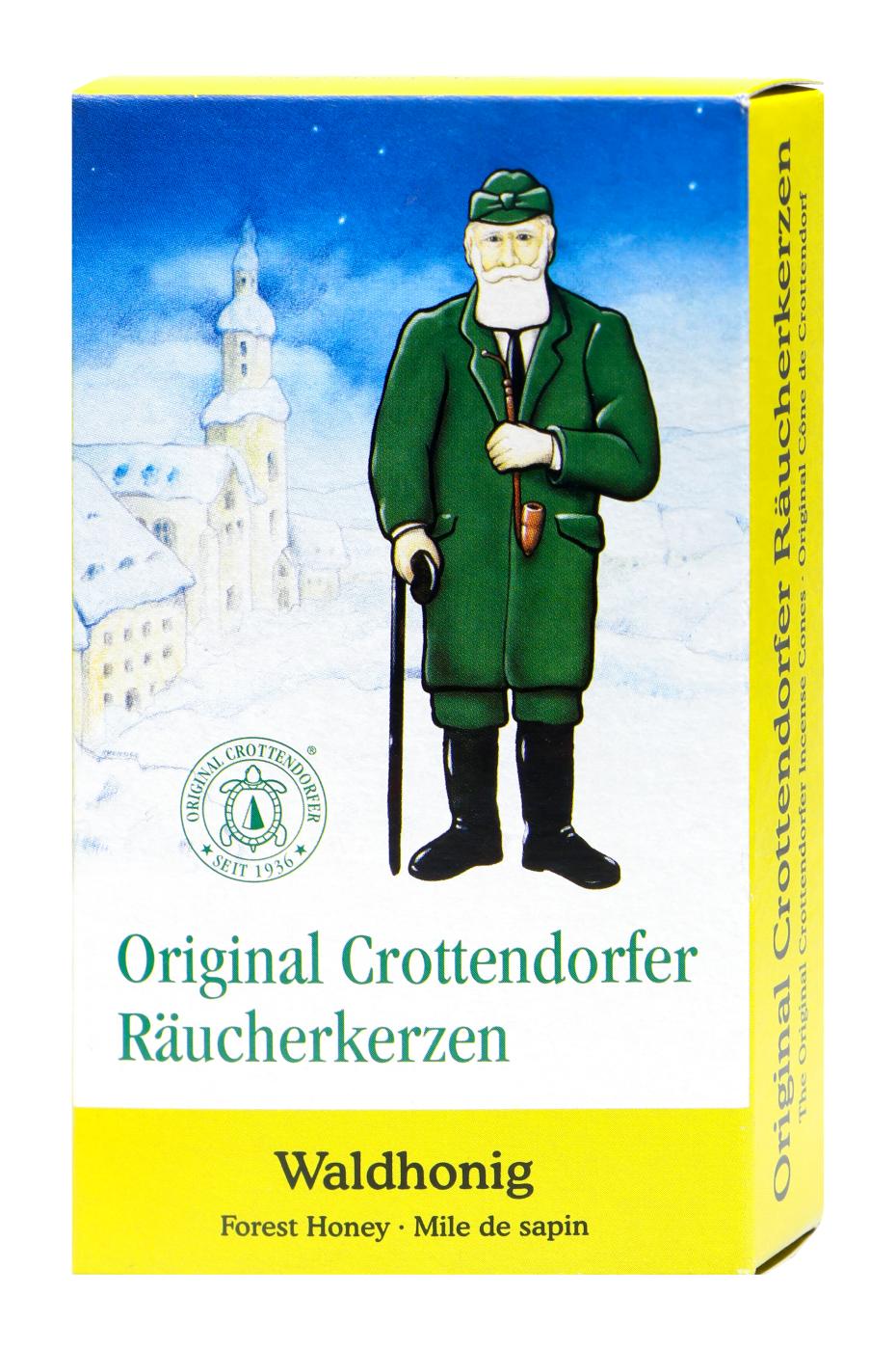 Crottendorfer Räucherkerzen Waldhonig - 24 Stück Crottendorfer Räucherkerzen Waldhonig - 24 Stück