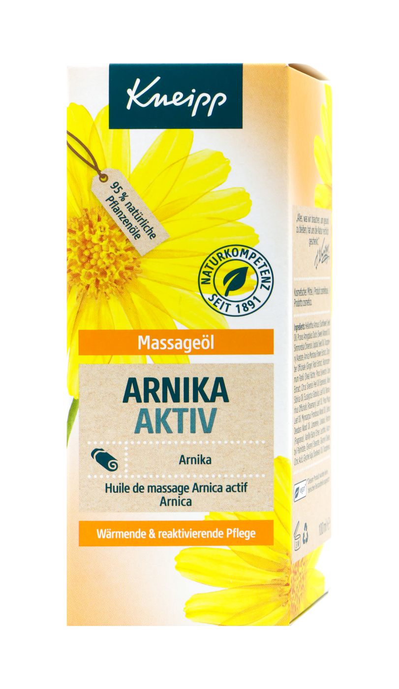 Kneipp Massageöl Arnika Aktiv - 100 ml Kneipp Massageöl Arnika Aktiv - 100 ml