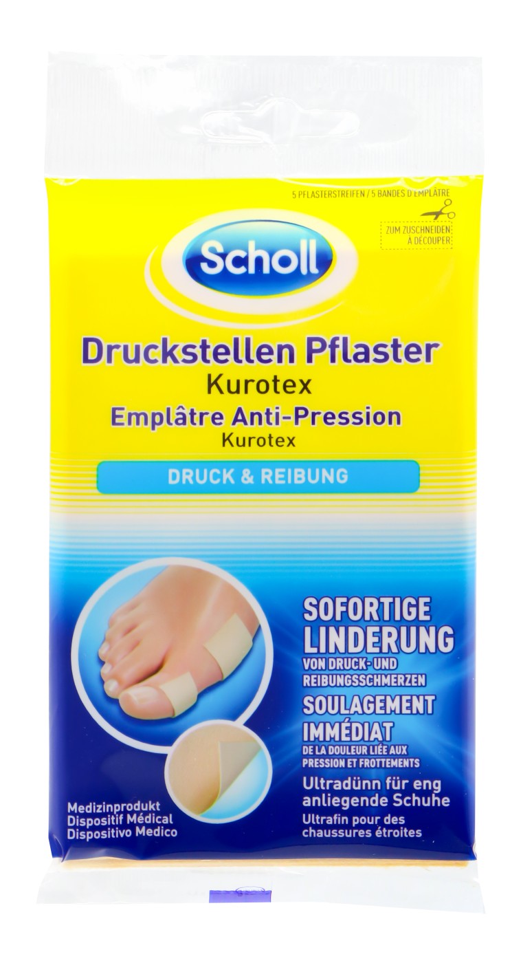 Scholl Druckstellenpflaster - 5 Stück Scholl Druckstellenpflaster - 5 Stück