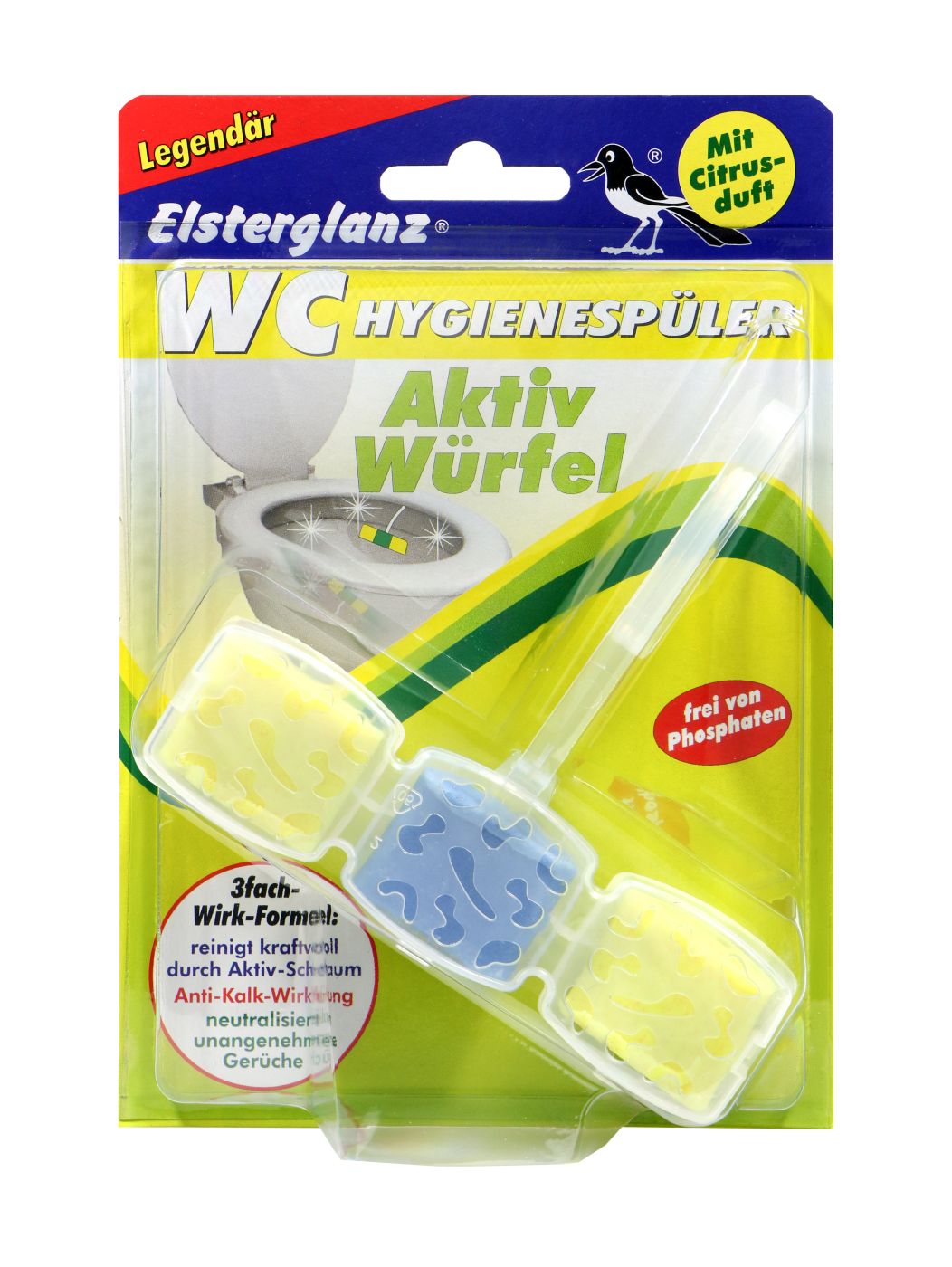 Elsterglanz WC Aktiv Würfel Citrus- 1 Stück Elsterglanz WC Aktiv Würfel Citrus- 1 Stück
