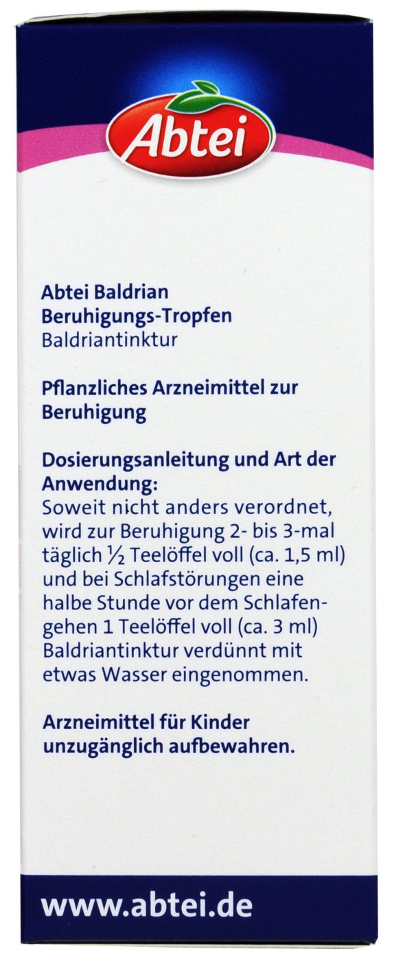 Abtei Baldrian Beruhigungs-Tropfen - 100 ml Abtei Baldrian Beruhigungs-Tropfen - 100 ml