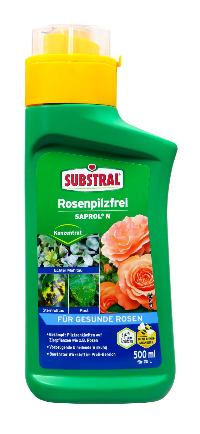 Substral Rosenpilzfrei Saprol N Konzentrat - 500 ml Substral Rosenpilzfrei Saprol N Konzentrat - 500 ml