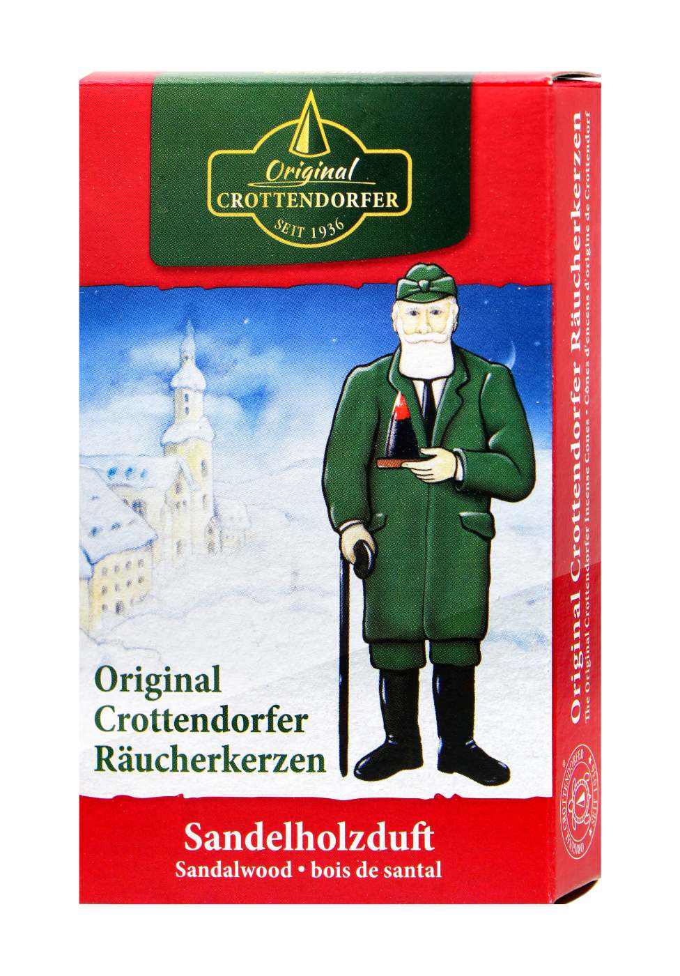 Crottendorfer Räucherkerzen Sandelholzduft - 24 Stück Crottendorfer Räucherkerzen Sandelholzduft - 24 Stück