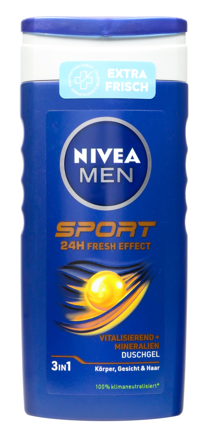 Nivea Men 3in1 Duschgel Sport 24h - 250 ml Nivea Men 3in1 Duschgel Sport 24h - 250 ml