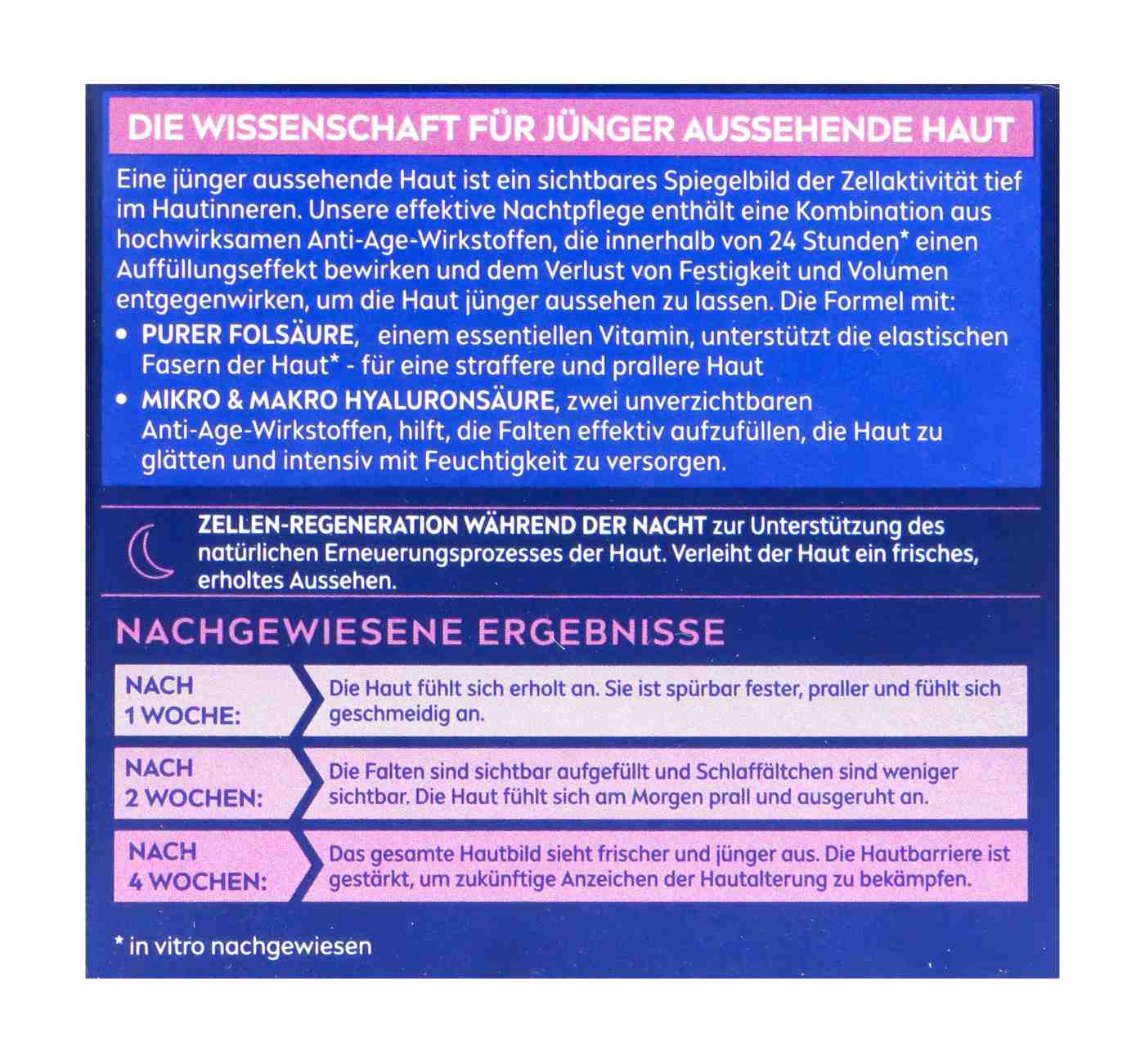 Nivea Visage Cellular Expert Filler Anti-Age Nachtcreme - 50 ml Nivea Visage Cellular Expert Filler Anti-Age Nachtcreme - 50 ml