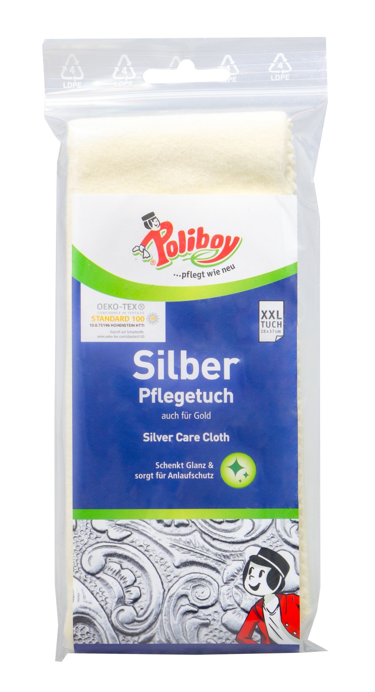 Poliboy Silber Pflegetuch - 1 Stück Poliboy Silber Pflegetuch - 1 Stück
