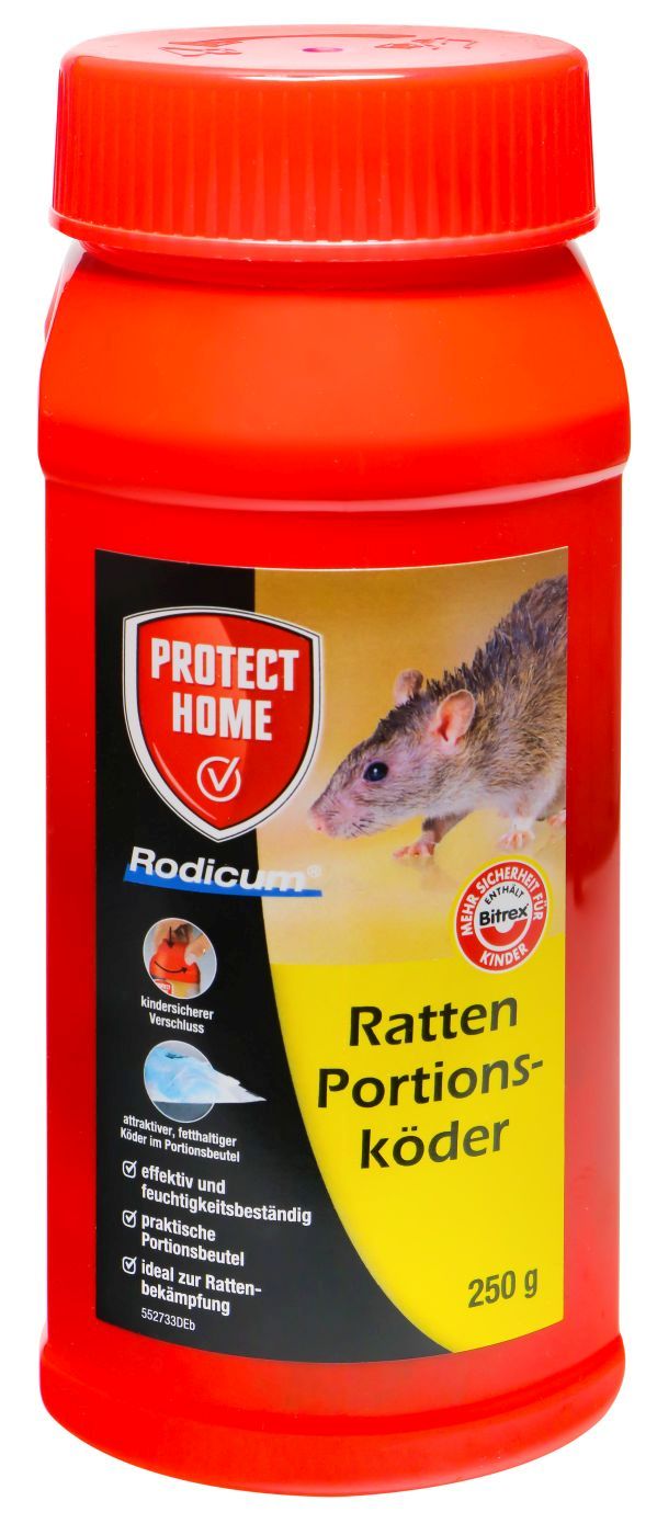 Protect Home Rodicum Ratten Portionsköder - 250 g