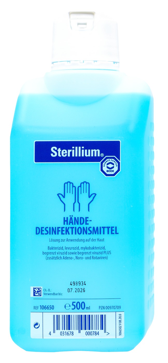 Sterillium Hände-Desinfektionsmittel - 500 ml Sterillium Hände-Desinfektionsmittel - 500 ml