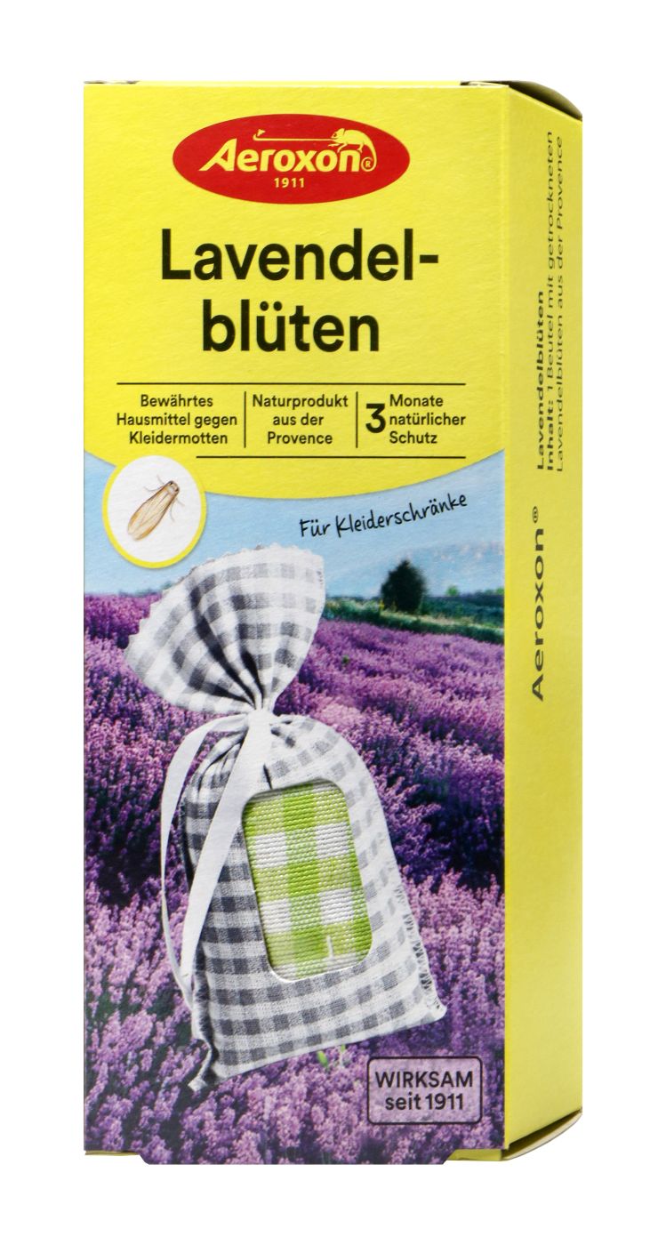 Aeroxon Lavendelblüten-Beutel gegen Motten Aeroxon Lavendelblüten-Beutel gegen Motten