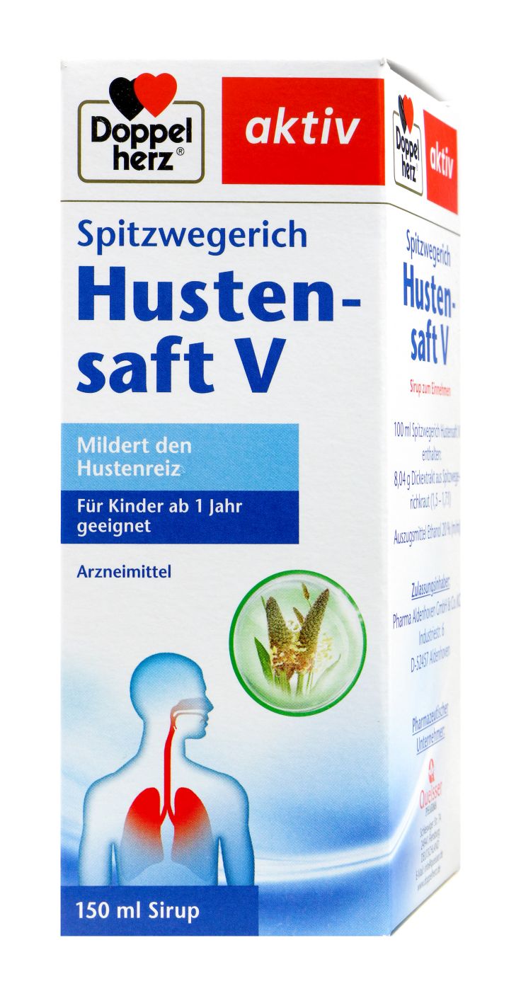 Doppelherz Spitzwegerich Hustensaft - 150 ml Doppelherz Spitzwegerich Hustensaft - 150 ml