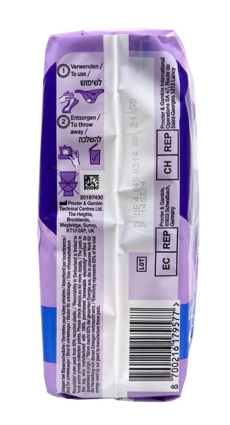 Always discreet Inkontinenz Einlagen long plus - 8 Stück Always discreet Inkontinenz Einlagen long plus - 8 Stück