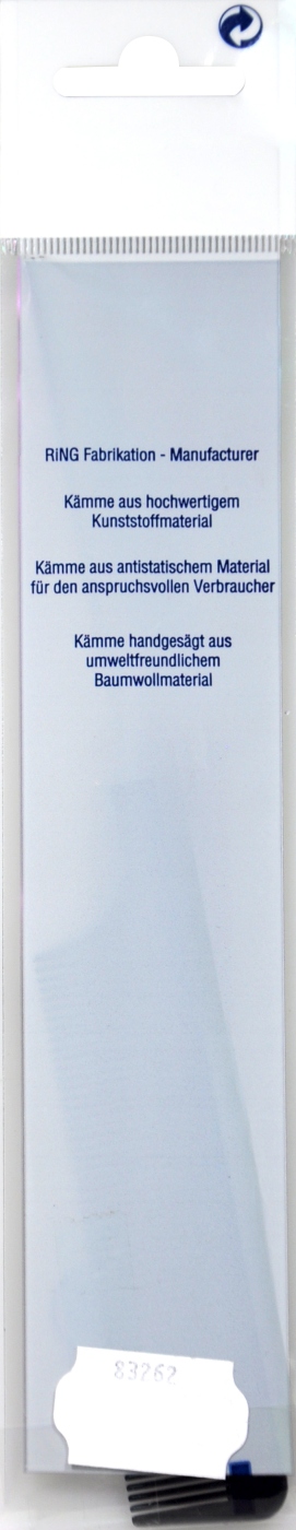 Toupierkamm Schwarz Spezial - 22 cm Toupierkamm Schwarz Spezial - 22 cm