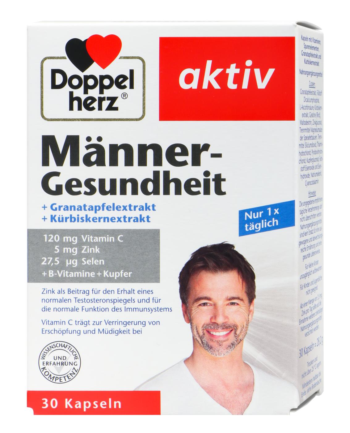 Doppelherz Männer Gesundheit - 30 Stück Doppelherz Männer Gesundheit - 30 Stück