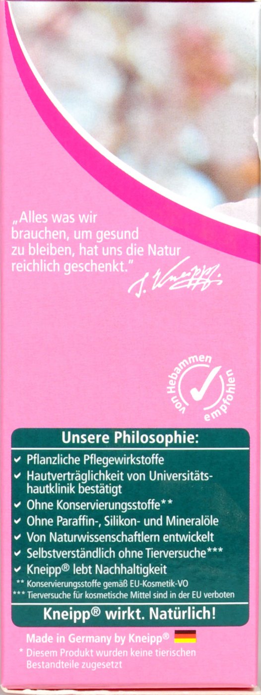 Kneipp Mandelblüten Hautzart Hautöl - 100 ml Kneipp Mandelblüten Hautzart Hautöl - 100 ml