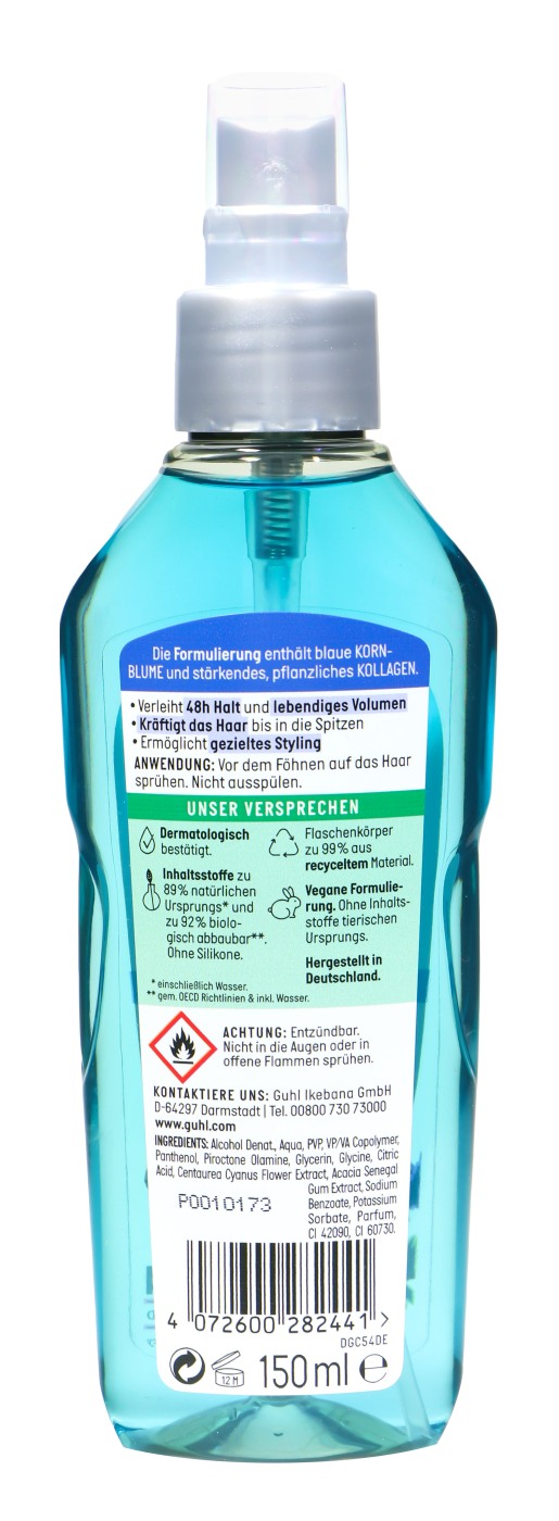 Guhl Föhn-Aktiv Styling Spray Langzeit Volumen - 150 ml Guhl Föhn-Aktiv Styling Spray Langzeit Volumen - 150 ml