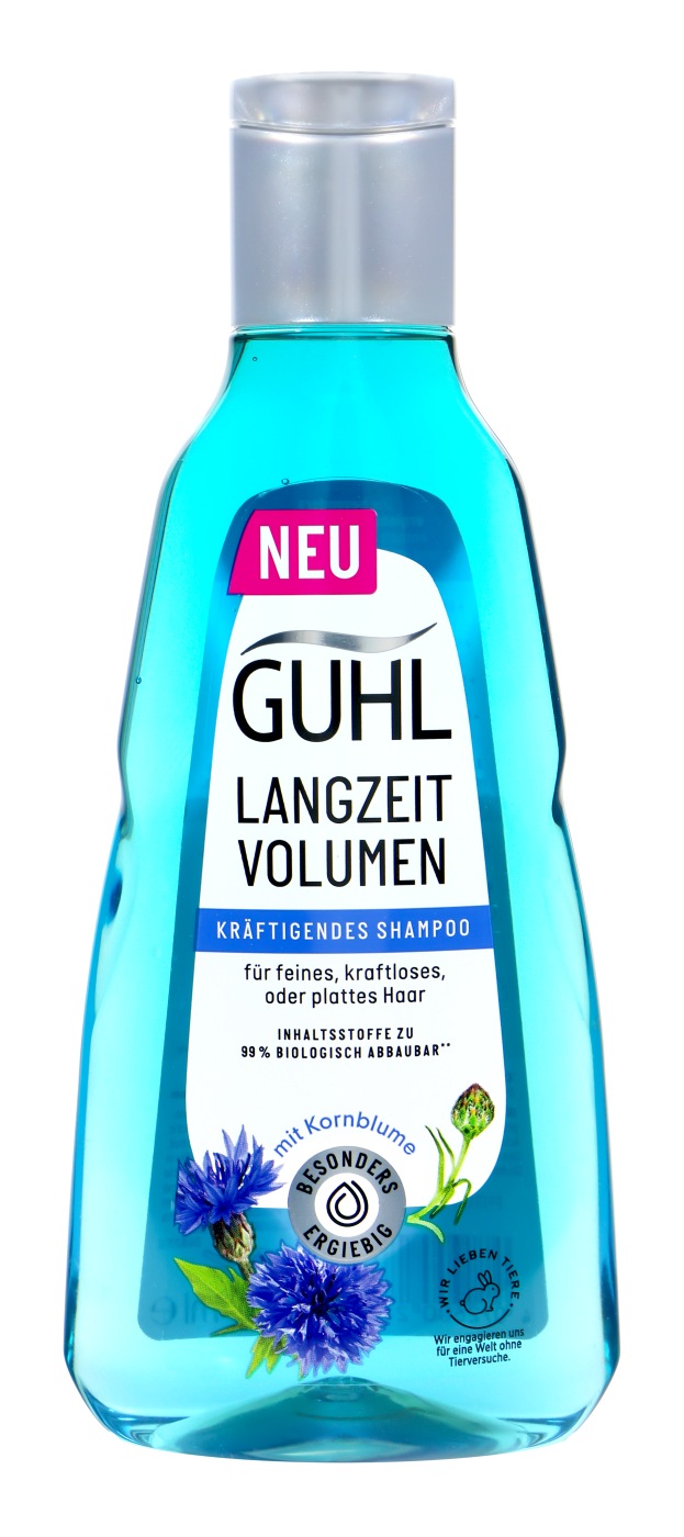 Guhl Shampoo Langzeit Volumen mit Kornblume - 250 ml Guhl Shampoo Langzeit Volumen mit Kornblume - 250 ml