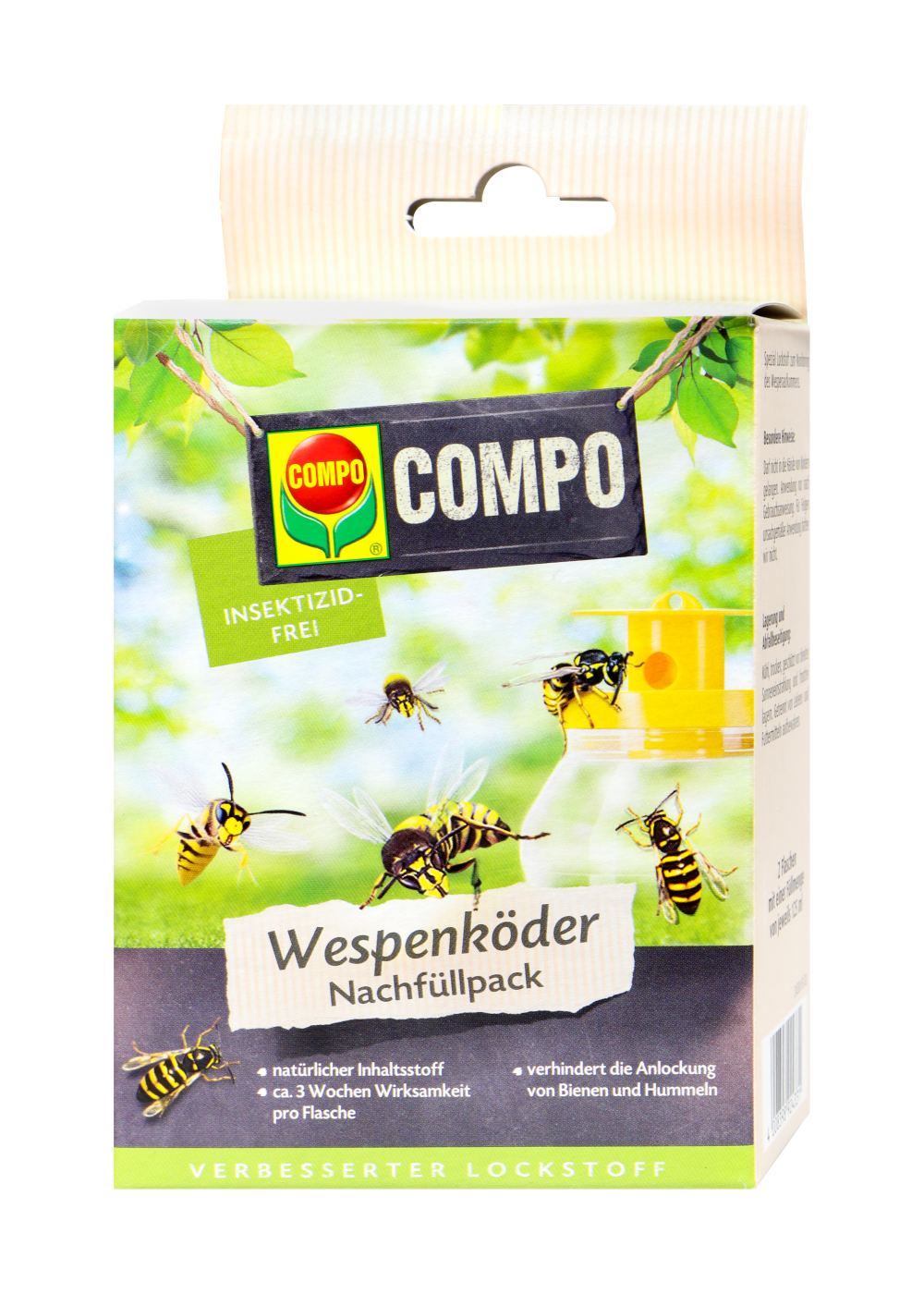 Compo Wespen-Falle N Nachfüller - 2 Stück Compo Wespen-Falle N Nachfüller - 2 Stück