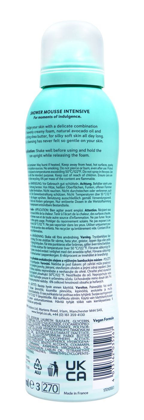Fenjal Intensiv Shower Mousse - 200 ml Fenjal Intensiv Shower Mousse - 200 ml