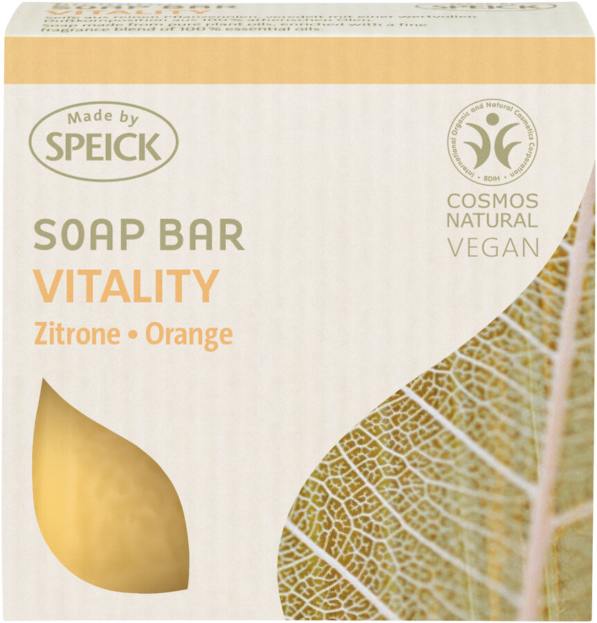 Speick Bionatur Seife Vitality - 100 G Speick Bionatur Seife Vitality - 100 G