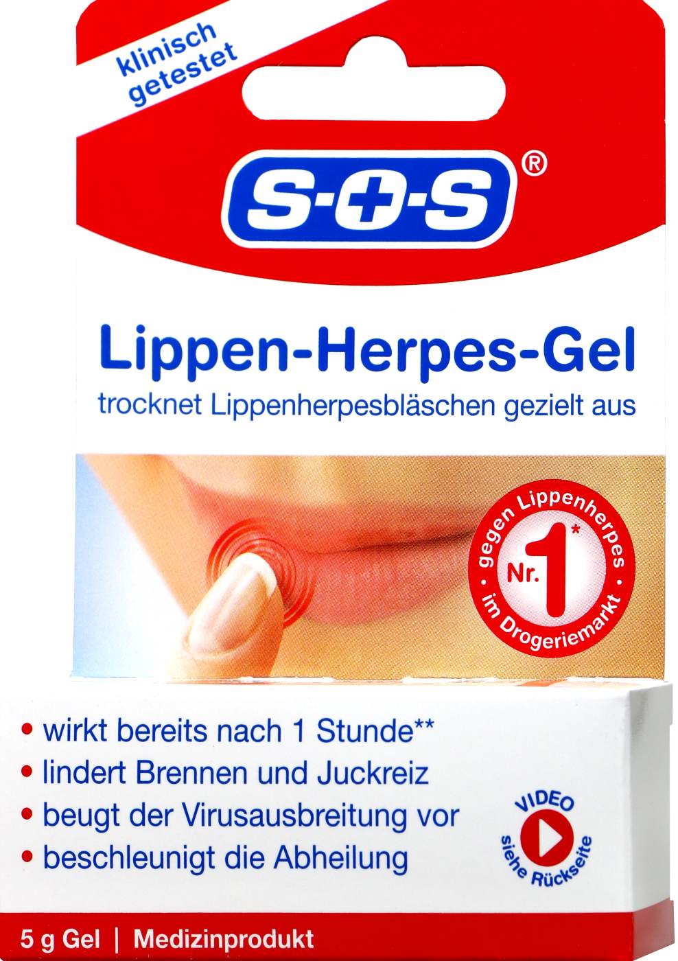 SOS Lippen-Herpes-Gel - 5 g SOS Lippen-Herpes-Gel - 5 g