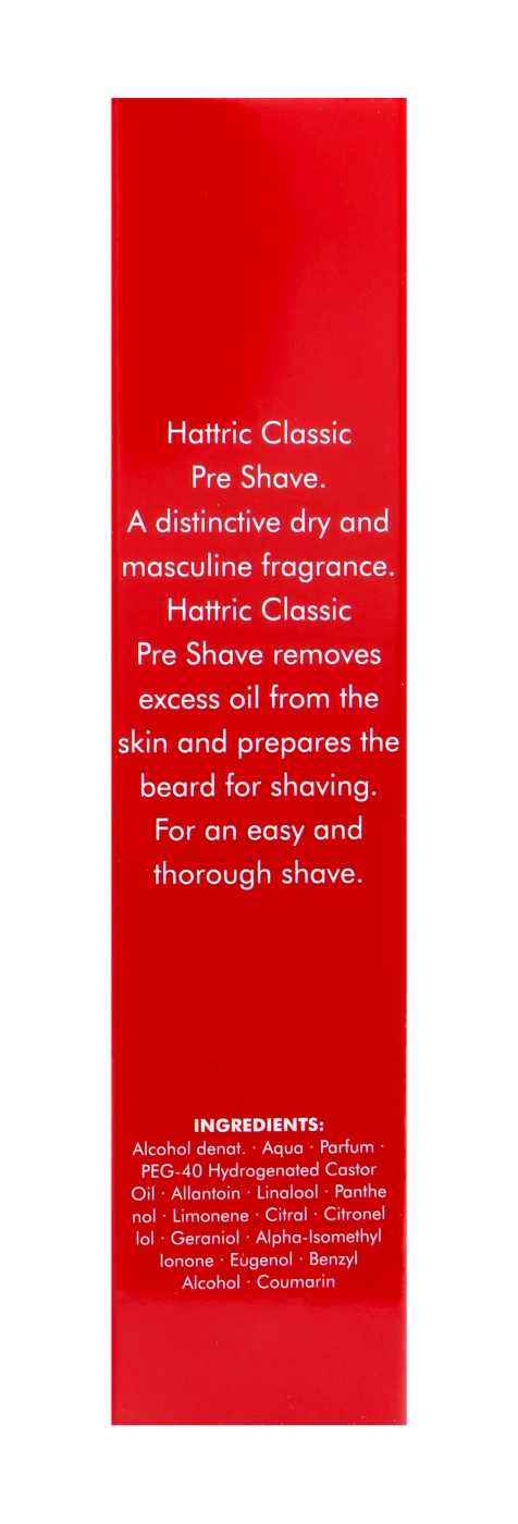 Hattric Pre Shave Classic - 200 ml Hattric Pre Shave Classic - 200 ml