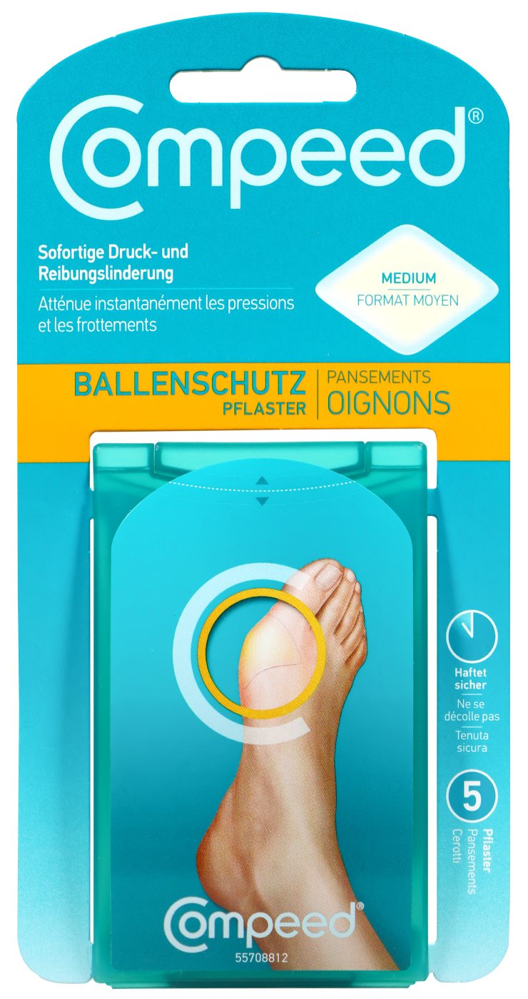 Compeed Ballenschutz Pflaster - 5 Stück Compeed Ballenschutz Pflaster - 5 Stück