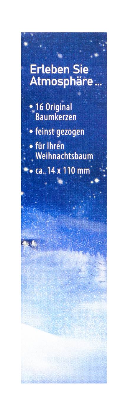 EWA Baumkerzen Natur 16 / 250 - 16 Stück