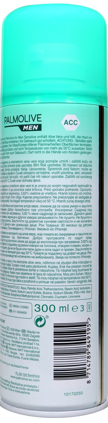 Palmolive Rasierschaum Sensitiv - 200 ml Palmolive Rasierschaum Sensitiv - 200 ml