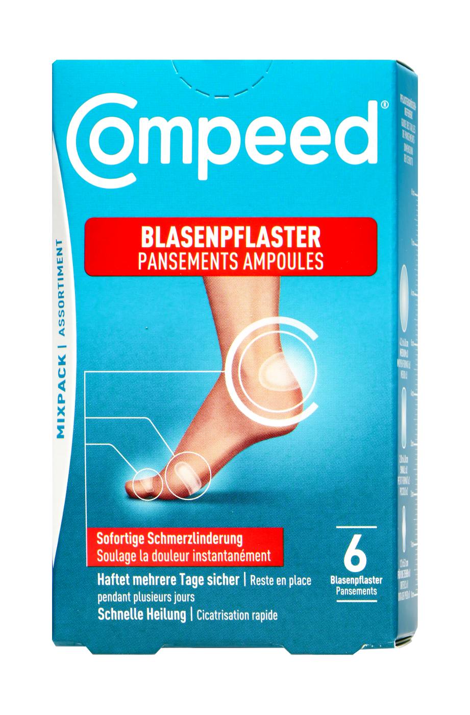 Compeed Blasenpflaster Mixpack - 6 Stück Compeed Blasenpflaster Mixpack - 6 Stück