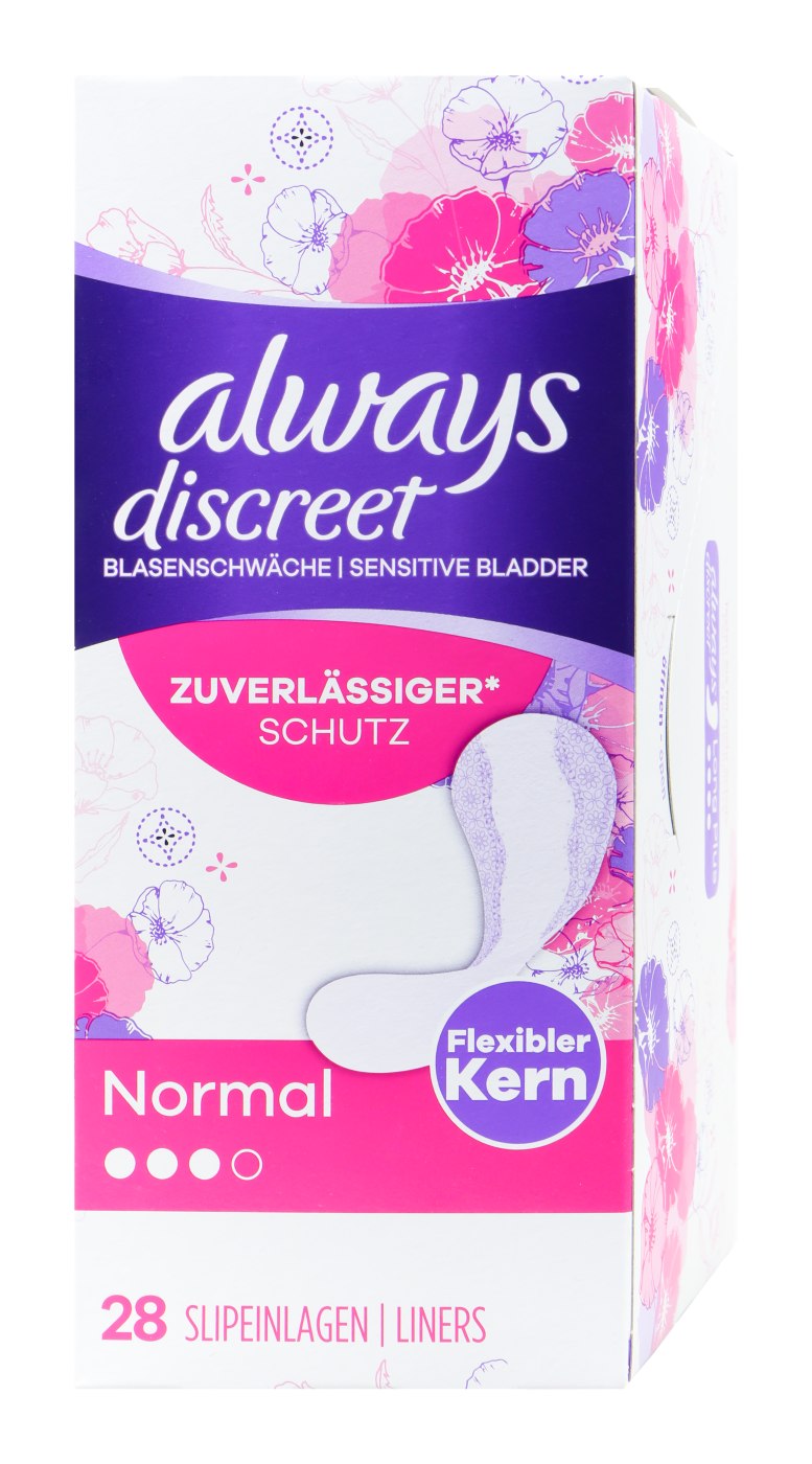 Always discreet Inkontinenz Liner Slipeinlagen - 28 Stück Always discreet Inkontinenz Liner Slipeinlagen - 28 Stück