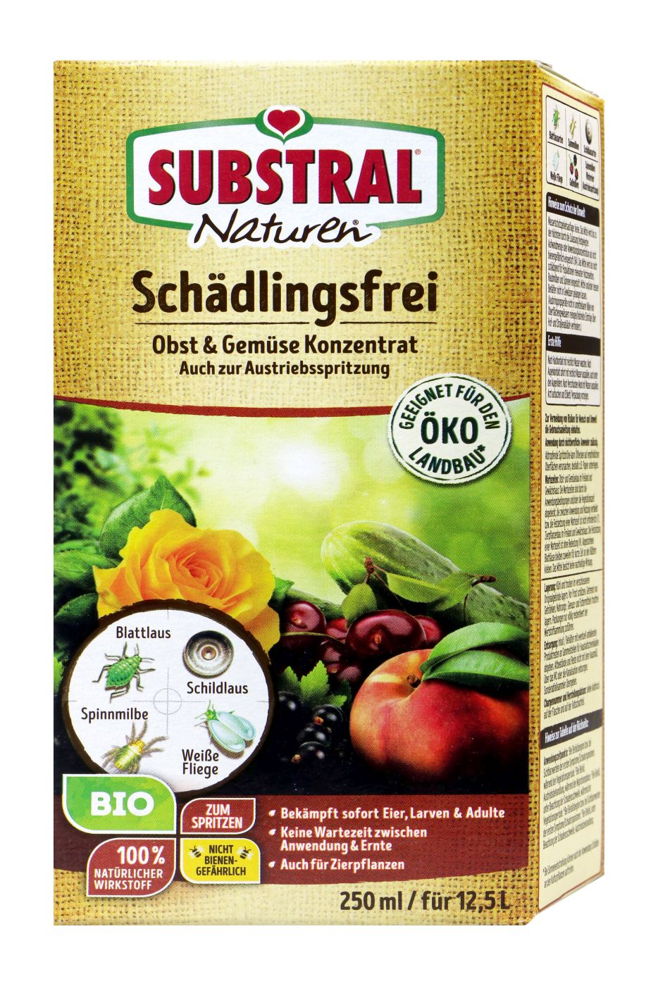 Substral Naturen Schädlingsfrei Obst + Gemüse Konzentrat - 250 ml Substral Naturen Schädlingsfrei Obst + Gemüse Konzentrat - 250 ml