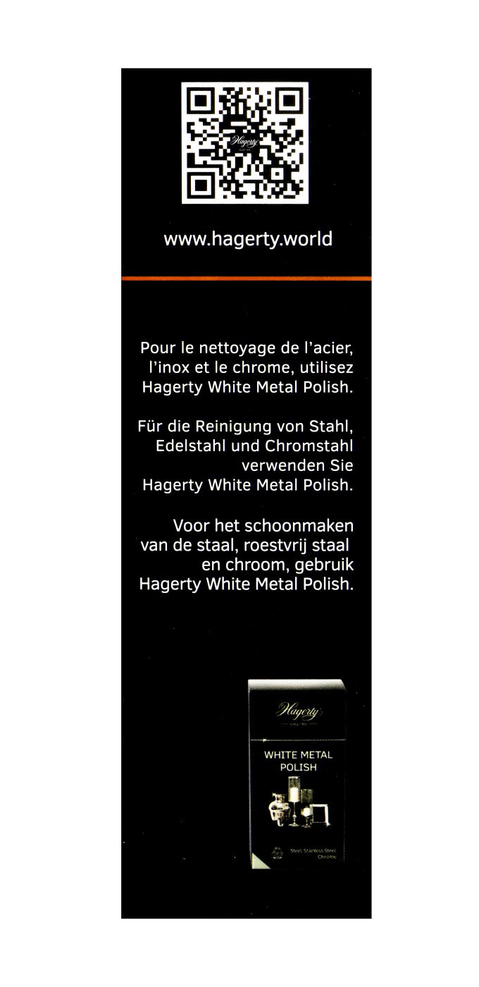 Hagerty Copper, Brass & Bronze Polish - Politur für Kupfer-, Messing- und Bronze - 250 ml