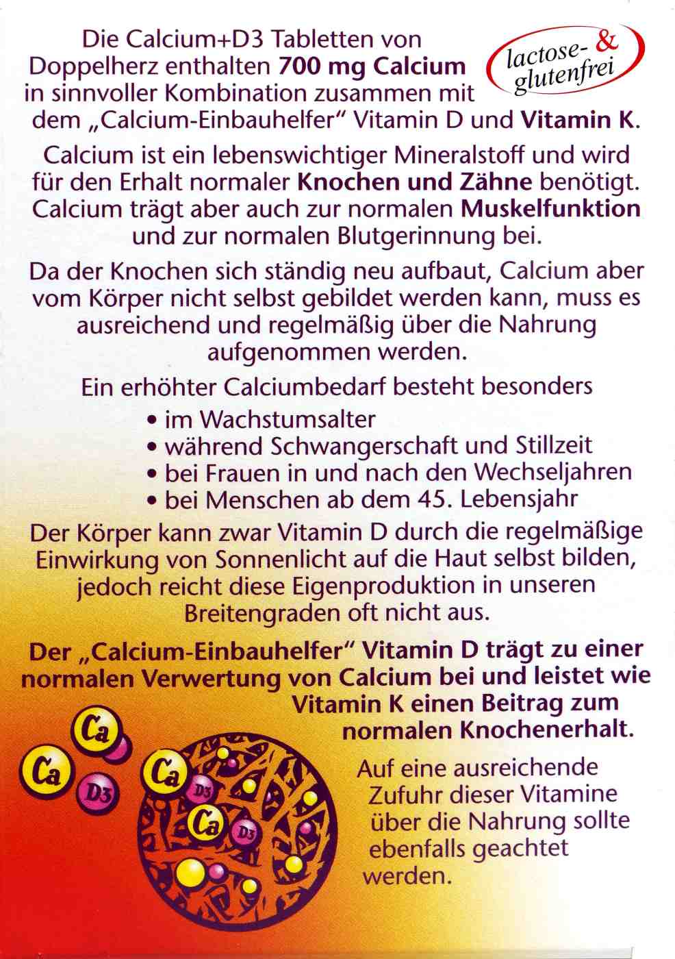Doppelherz Calcium 700 + D3 - 30 Stück Doppelherz Calcium 700 + D3 - 30 Stück