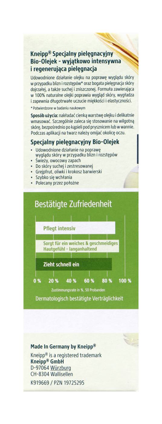 Kneipp Bio Spezial Pflegeöl - 100 ml