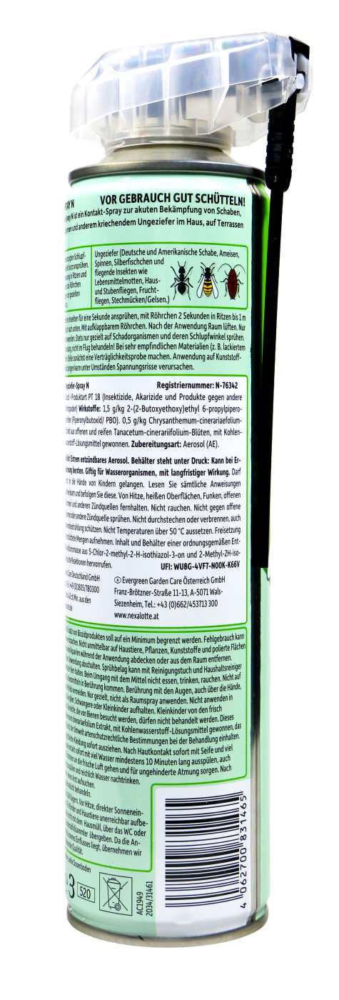 Nexa Lotte Ungeziefer Spray N - 0,4 l Nexa Lotte Ungeziefer Spray N - 0,4 l