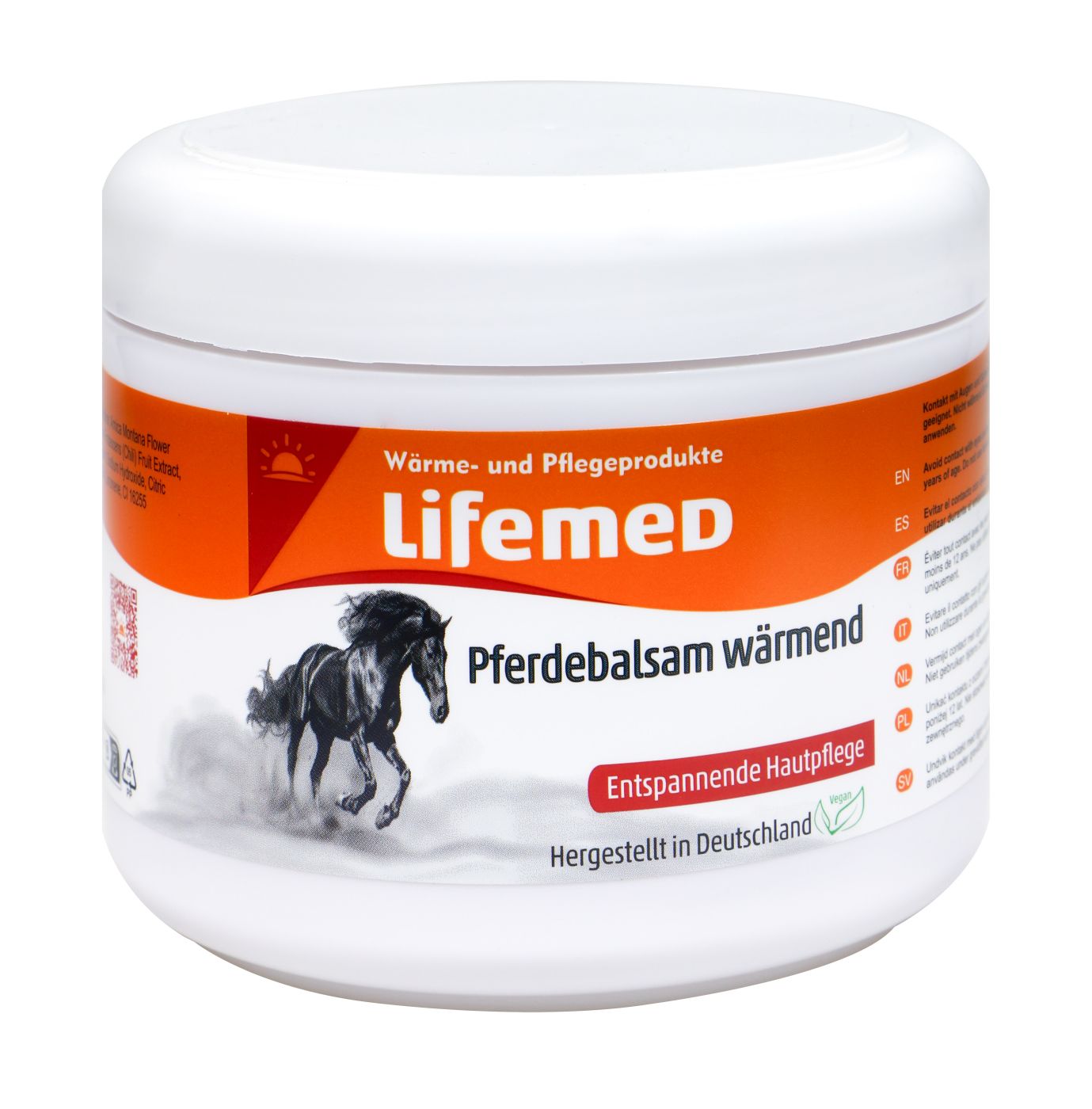 Lifemed Pferdebalsam wärmend - 500 ml Lifemed Pferdebalsam wärmend - 500 ml