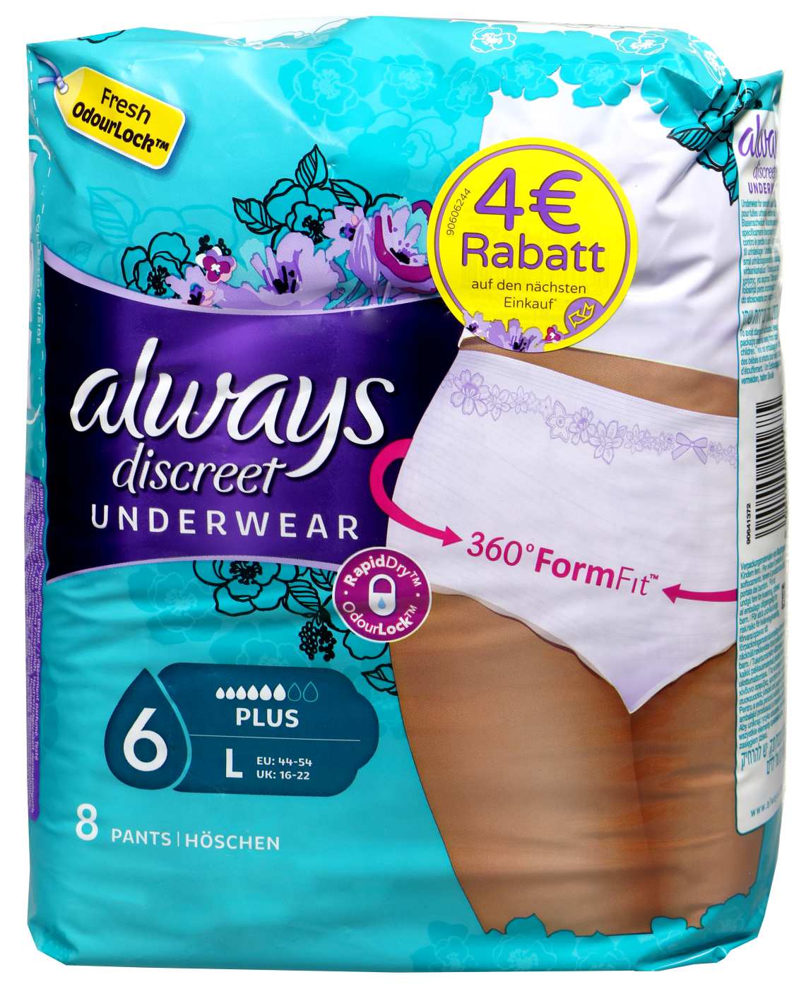 Always discreet Inkontinenz Pants plus L - 9 Stück Always discreet Inkontinenz Pants plus L - 9 Stück