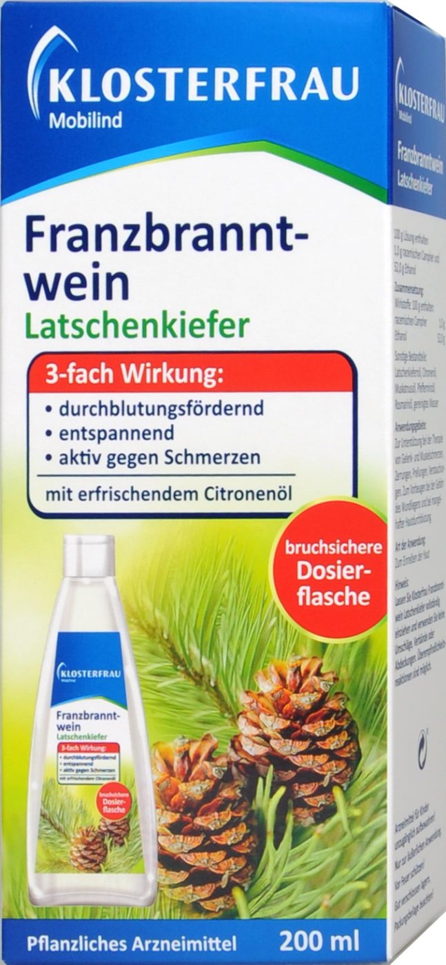 Klosterfrau Franzbranntwein Latschenkiefer - 200 ml Klosterfrau Franzbranntwein Latschenkiefer - 200 ml