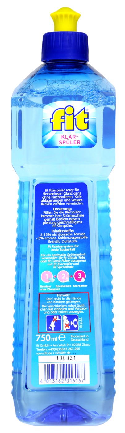Fit Klarspüler - 750 ml Fit Klarspüler - 750 ml