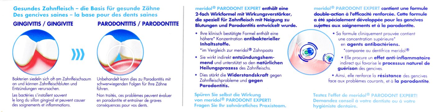 Meridol Zahnpasta Parodont Expert - 75 ml Meridol Zahnpasta Parodont Expert - 75 ml